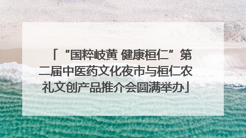 “国粹岐黄 健康桓仁”第二届中医药文化夜市与桓仁农礼文创产品推介会圆满举办