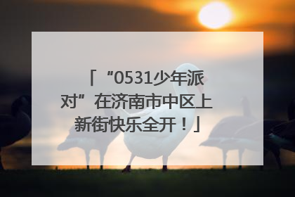 “0531少年派对”在济南市中区上新街快乐全开！