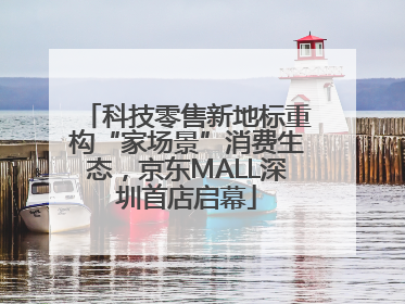 科技零售新地标重构“家场景”消费生态，京东MALL深圳首店启幕