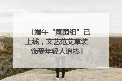 端午“氛围组”已上线，文艺范艾草装饰受年轻人追捧