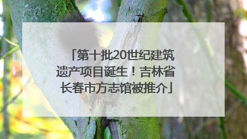 第十批20世纪建筑遗产项目诞生！吉林省长春市方志馆被推介