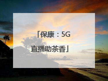 保康：5G直播助茶香