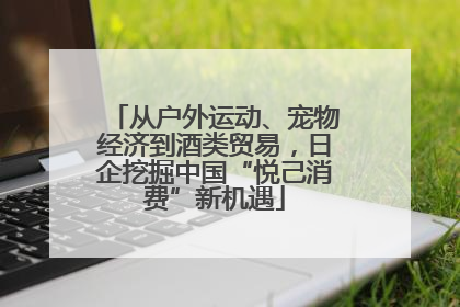 从户外运动、宠物经济到酒类贸易，日企挖掘中国“悦己消费”新机遇