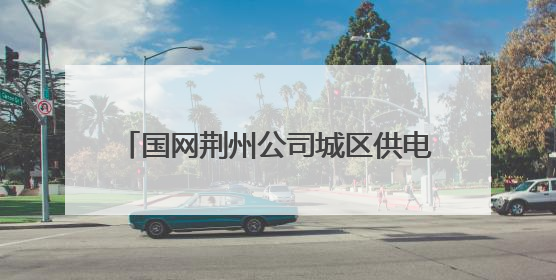 国网荆州公司城区供电中心开展“安全用电进万家”主题宣传活动