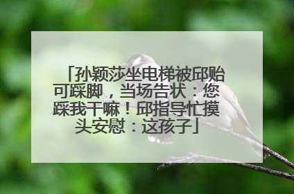 孙颖莎坐电梯被邱贻可踩脚，当场告状：您踩我干嘛！邱指导忙摸头安慰：这孩子