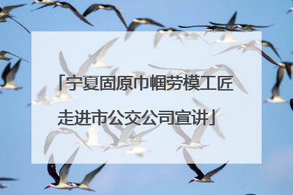 宁夏固原巾帼劳模工匠走进市公交公司宣讲