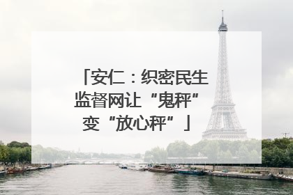 安仁：织密民生监督网让“鬼秤”变“放心秤”
