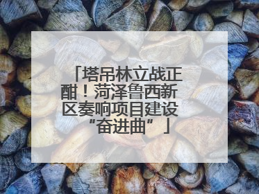 塔吊林立战正酣！菏泽鲁西新区奏响项目建设“奋进曲”