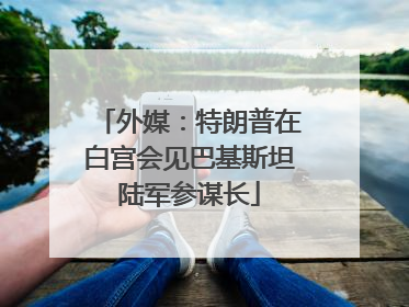 外媒：特朗普在白宫会见巴基斯坦陆军参谋长
