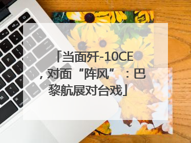 当面歼-10CE，对面“阵风”：巴黎航展对台戏