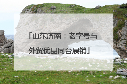 山东济南：老字号与外贸优品同台展销