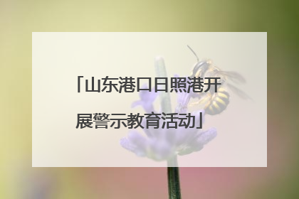 山东港口日照港开展警示教育活动
