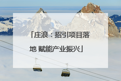庄浪：招引项目落地 赋能产业振兴