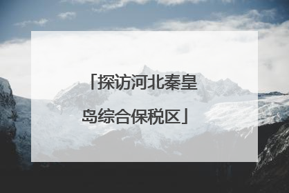 探访河北秦皇岛综合保税区
