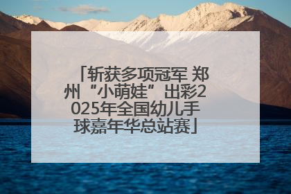 斩获多项冠军 郑州“小萌娃”出彩2025年全国幼儿手球嘉年华总站赛