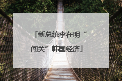 新总统李在明“闯关”韩国经济