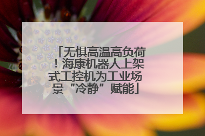 无惧高温高负荷！海康机器人上架式工控机为工业场景“冷静”赋能