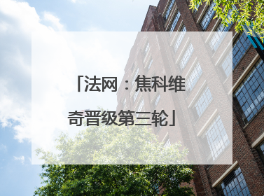 法网：焦科维奇晋级第三轮