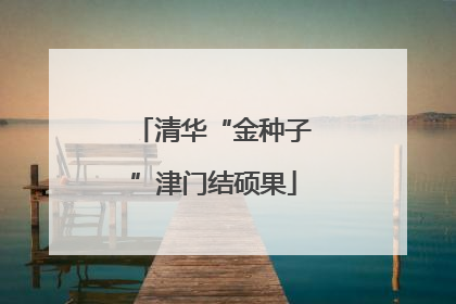 清华“金种子”津门结硕果