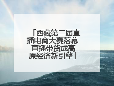 西藏第二届直播电商大赛落幕 直播带货成高原经济新引擎