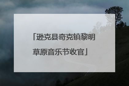 逊克县奇克镇黎明草原音乐节收官
