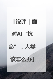 锐评｜面对AI“抗命”，人类该怎么办