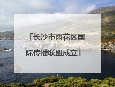 长沙市雨花区国际传播联盟成立