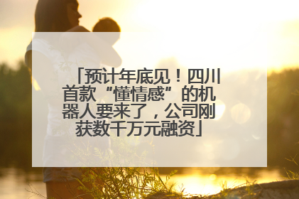 预计年底见！四川首款“懂情感”的机器人要来了，公司刚获数千万元融资