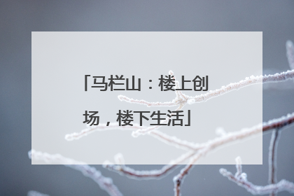 马栏山：楼上创场，楼下生活