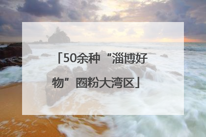 50余种“淄博好物”圈粉大湾区