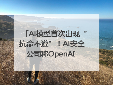 AI模型首次出现“抗命不遵”！AI安全公司称OpenAI o3模型出现异常